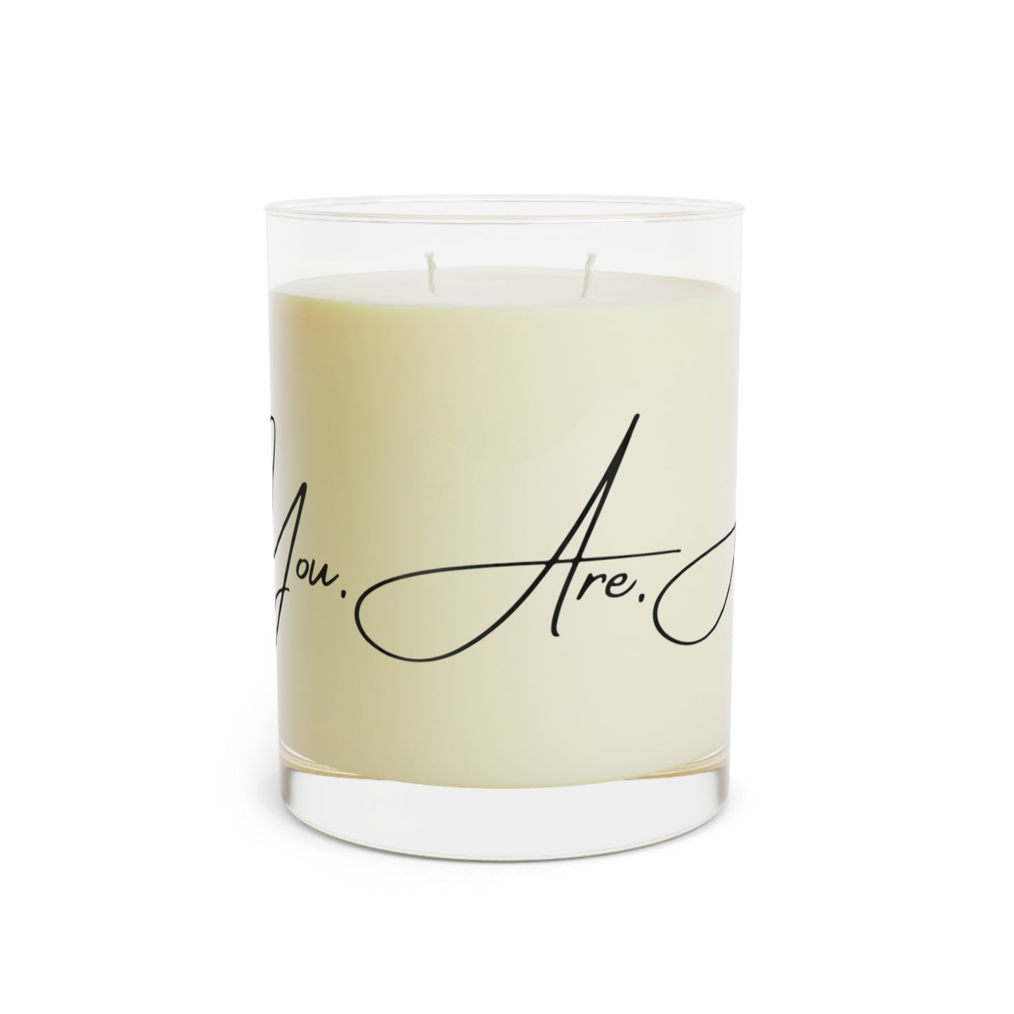 "You Are Art" Scented Candle - Full Glass, 11oz