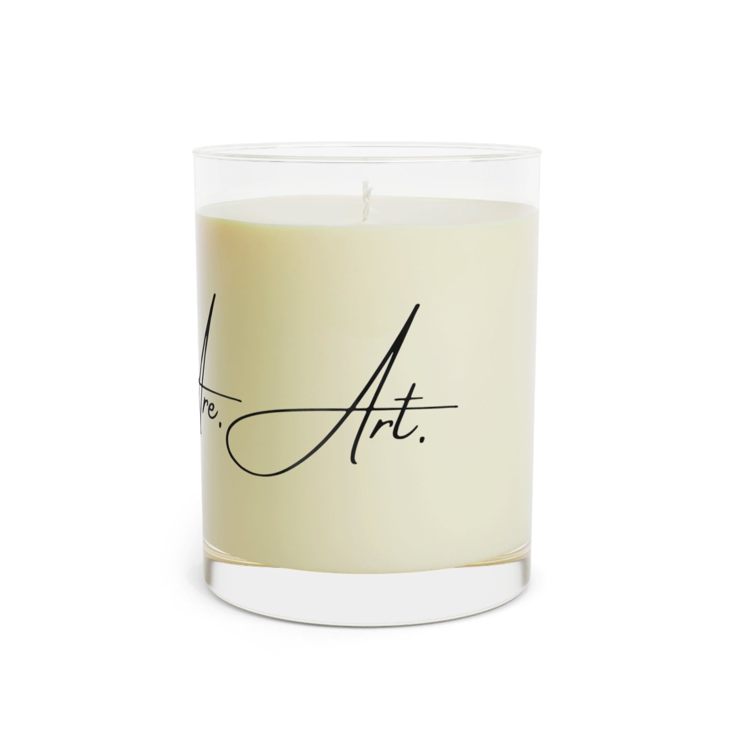 "You Are Art" Scented Candle - Full Glass, 11oz